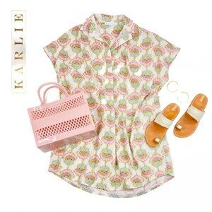 Women's Ginkgo Shirt Dress | KARLIE